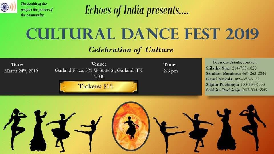 Cultural Dance Fest Poster