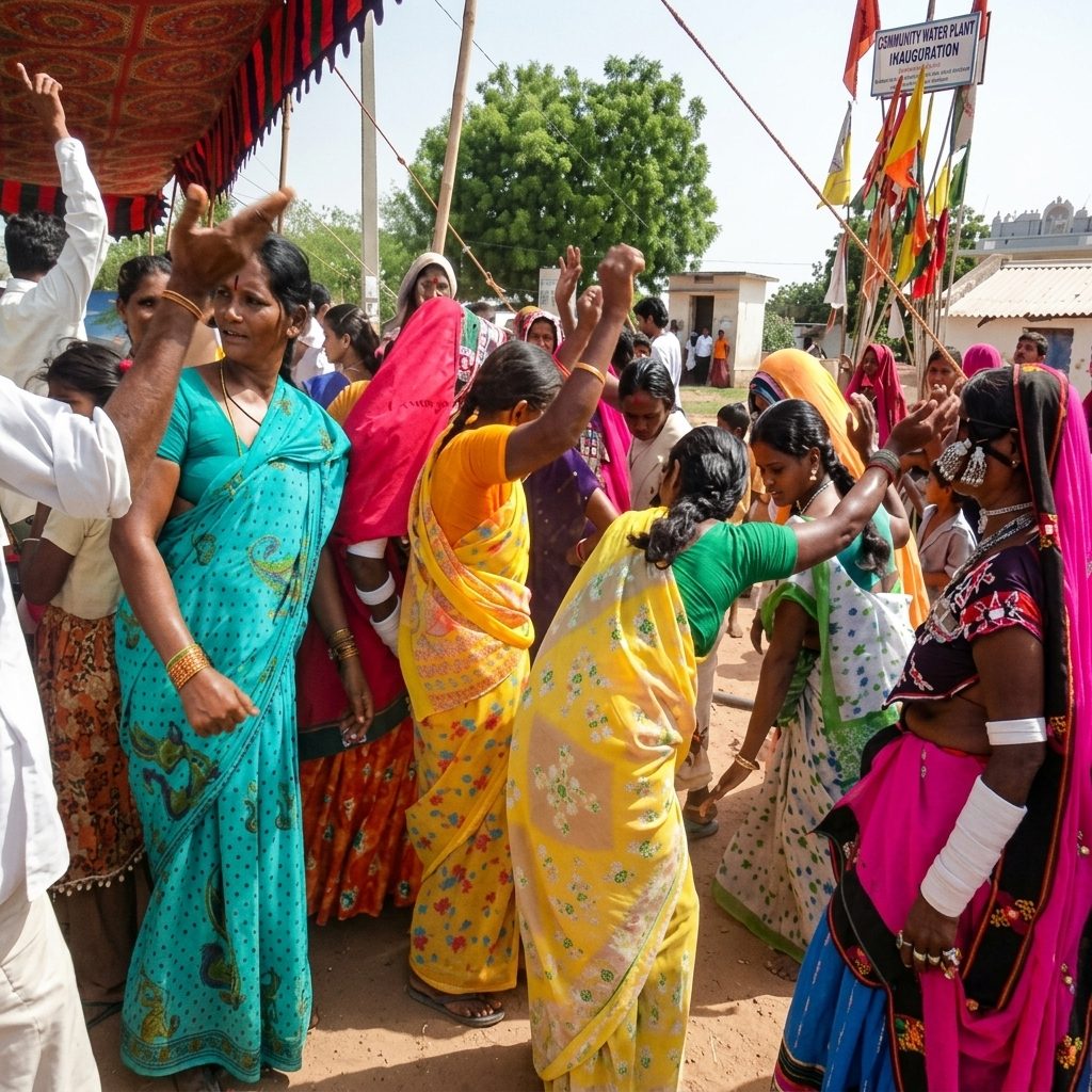 Village Women Dancing